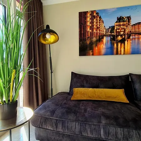 Deluxe Appartment Mit Marmorboeden Und Gold-Design El Dorado Schwarzenbek Buitenkant foto
